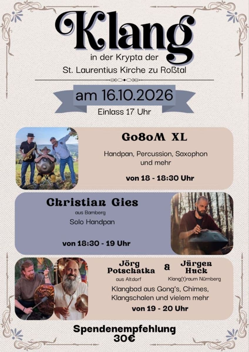 Klang in der Krypta