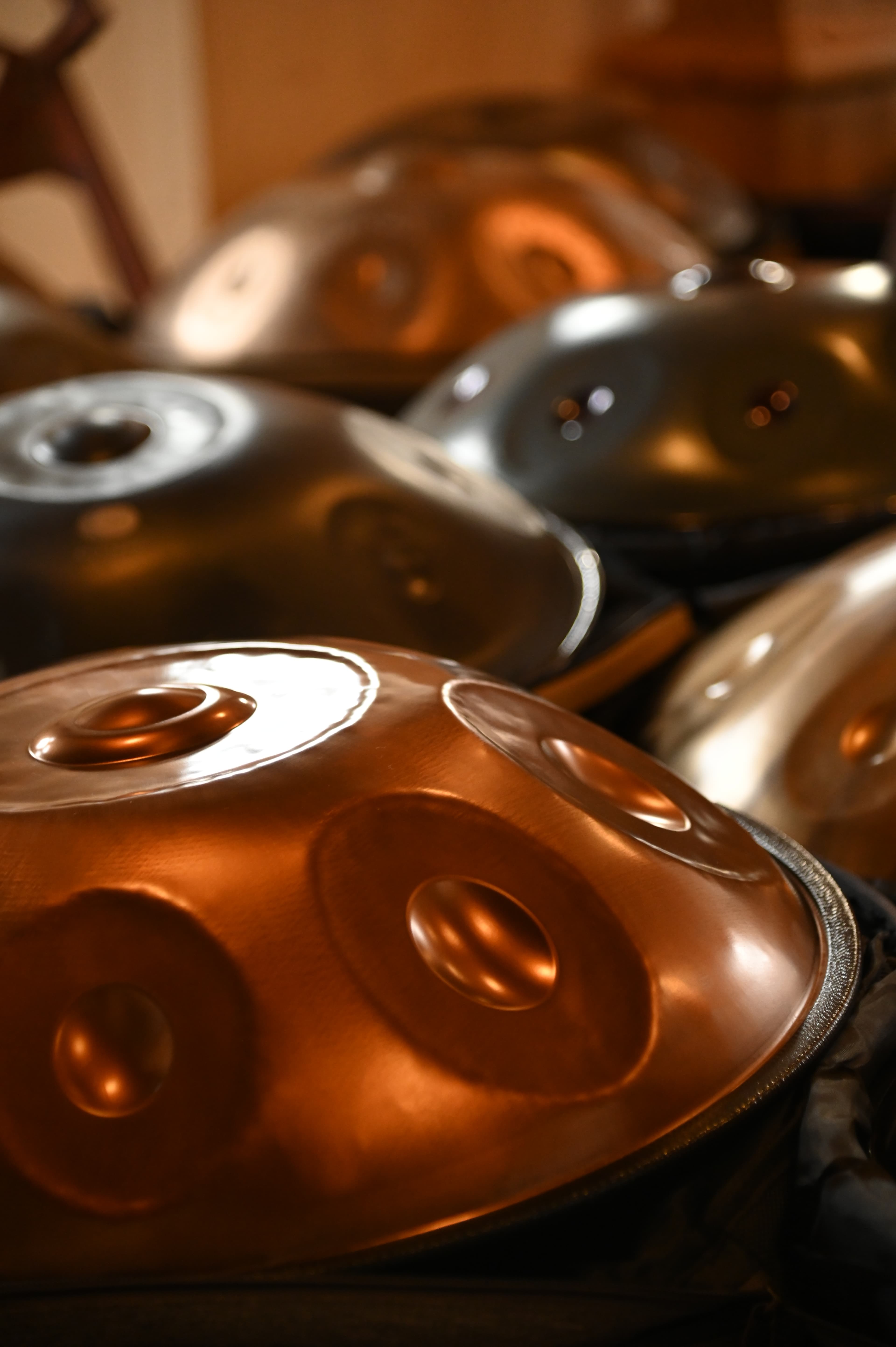Handpan Detailaufnahme